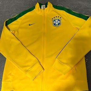 Authentic Brazil Soccer Zip Up